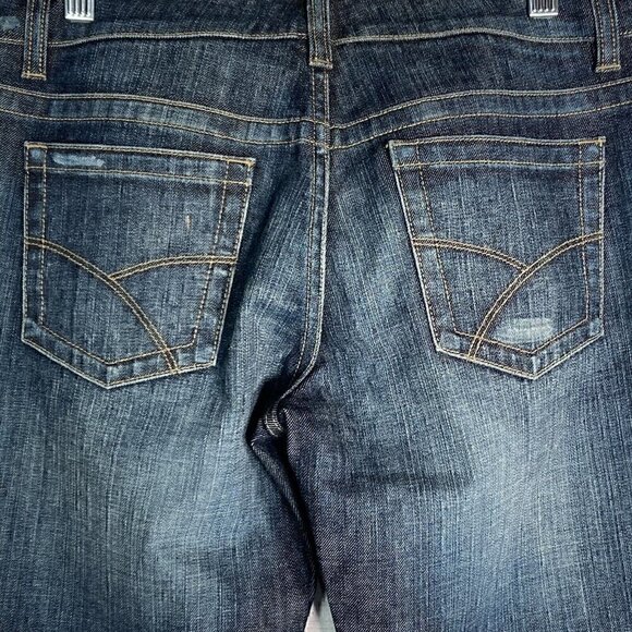 NWT Y2K Elie Tahari Flare Low Rise Jeans Stretch Denim $198 - Picture 4 of 7